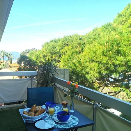 Terrasse Vue Mer, Proche Croisette Et Suquet, Climatise, Parking Апартаменты Канны