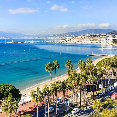 Terrasse Vue Mer, Proche Croisette Et Suquet, Climatise, Parking Апартаменты *