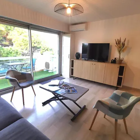 Апартаменты Terrasse Vue Mer, Proche Croisette Et Suquet, Climatise, Parking *