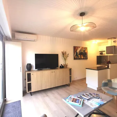 Terrasse Vue Mer, Proche Croisette Et Suquet, Climatise, Parking Канны